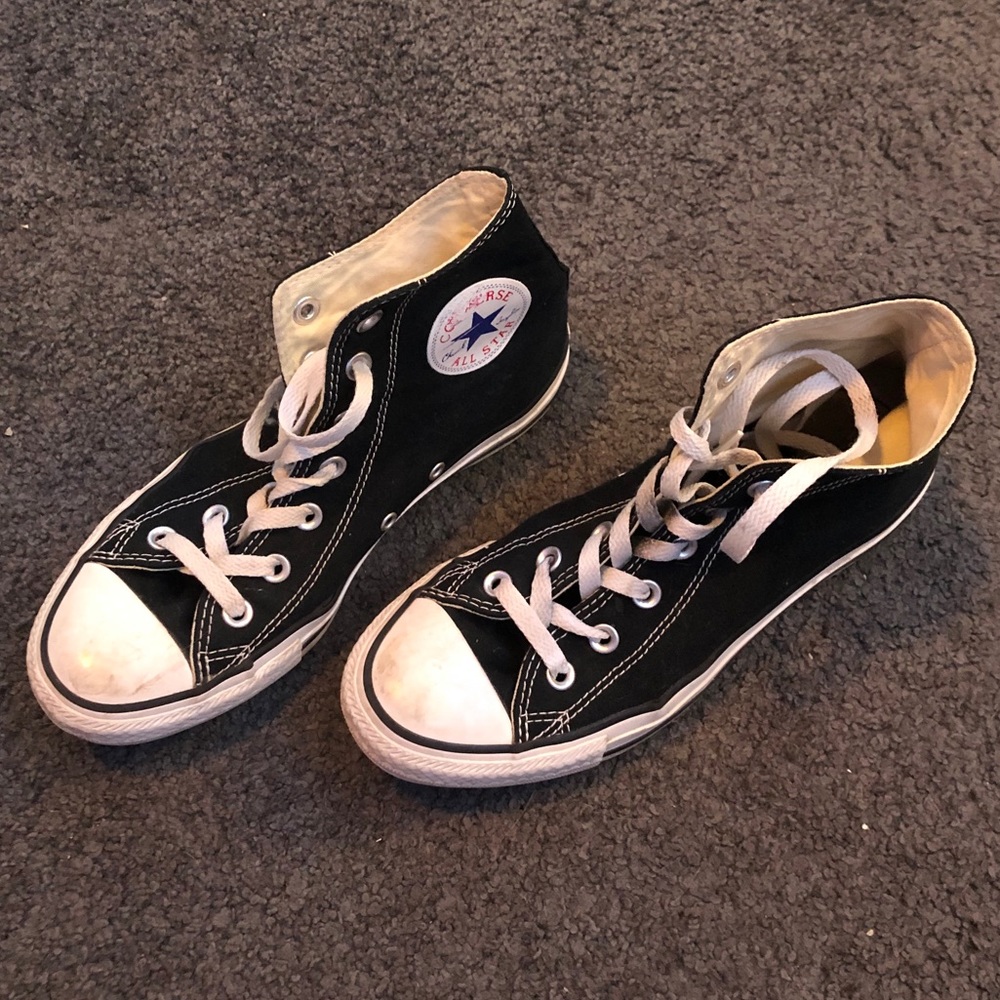 Black Converse High Tops